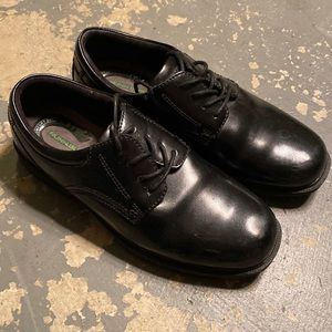 Nunn Bush Dress Shoes Black 8XW Wide Heel